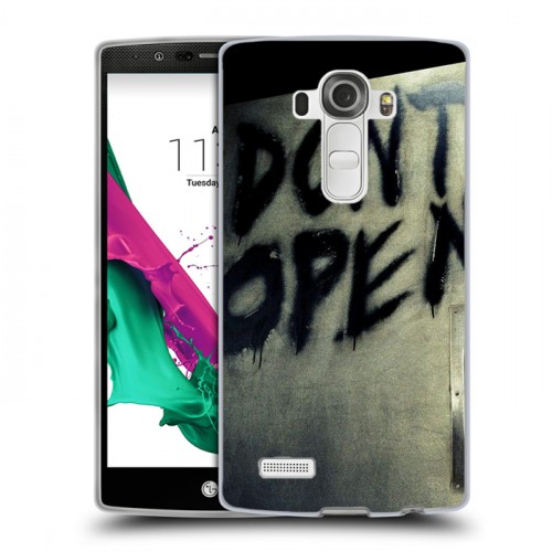 Дизайнерский силиконовый чехол для LG G4 Ходячие Мертвецы