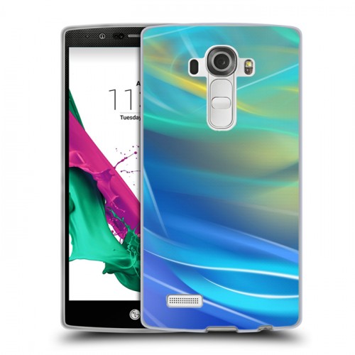 Дизайнерский силиконовый чехол для LG G4 Красочные абстракции