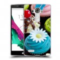 Дизайнерский силиконовый чехол для LG G4 Кексы