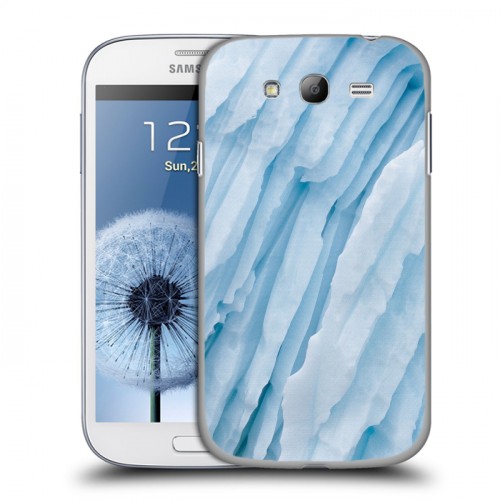 Дизайнерский пластиковый чехол для Samsung Galaxy Grand Льды