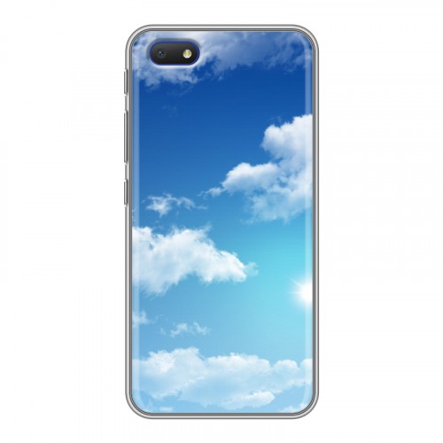 Дизайнерский пластиковый чехол для Alcatel 1V (2019) Небо