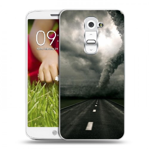 Дизайнерский пластиковый чехол для LG Optimus G2 mini Стихии
