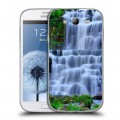 Дизайнерский пластиковый чехол для Samsung Galaxy Grand Водопады