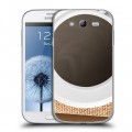 Дизайнерский пластиковый чехол для Samsung Galaxy Grand Кофе и муравьи