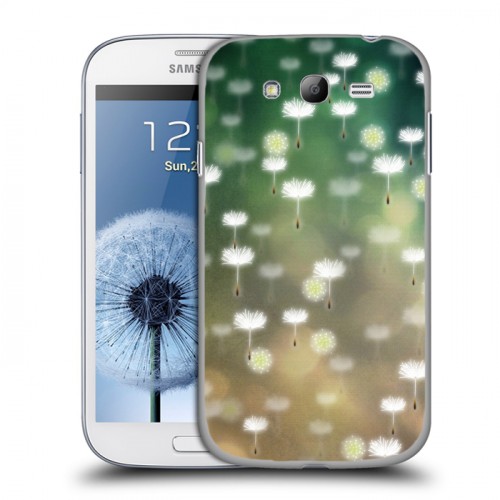 Дизайнерский пластиковый чехол для Samsung Galaxy Grand Прекрасные одуванчики