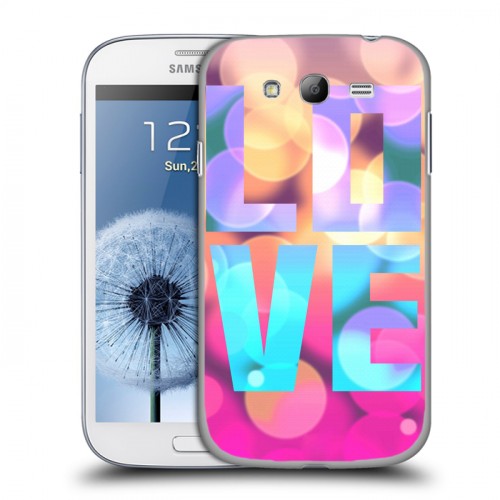 Дизайнерский пластиковый чехол для Samsung Galaxy Grand Графическое боке