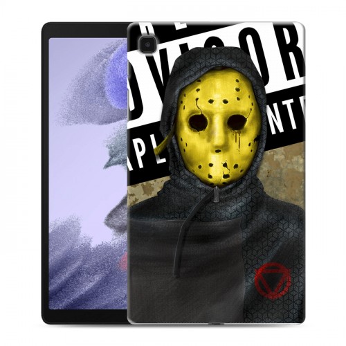 Дизайнерский силиконовый чехол для Samsung Galaxy Tab A7 lite Бандитские маски