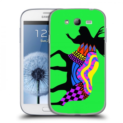 Дизайнерский пластиковый чехол для Samsung Galaxy Grand Неоновые животные