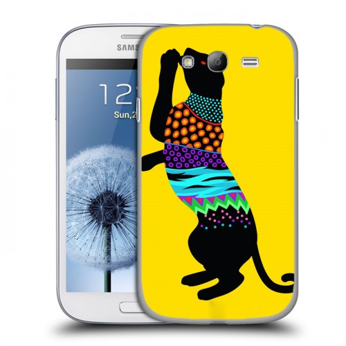 Дизайнерский пластиковый чехол для Samsung Galaxy Grand Неоновые животные