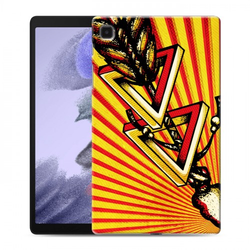 Дизайнерский силиконовый чехол для Samsung Galaxy Tab A7 lite Мистика треугольника