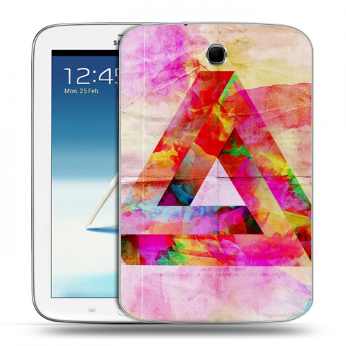 Дизайнерский силиконовый чехол для Samsung Galaxy Note 8.0 Мистика треугольника
