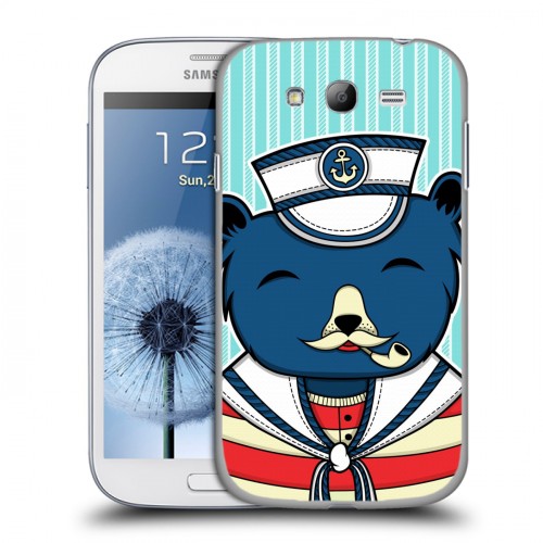 Дизайнерский пластиковый чехол для Samsung Galaxy Grand Животные морячки