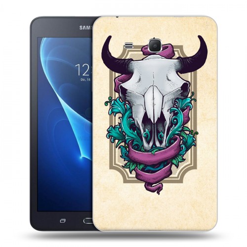 Дизайнерский силиконовый чехол для Samsung Galaxy Tab A 7 (2016) Таинственные гербы