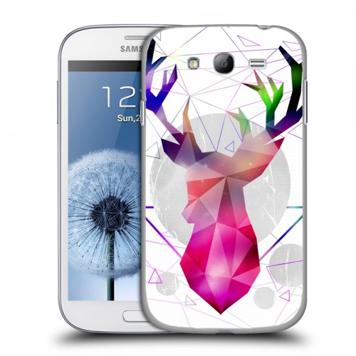 Дизайнерский пластиковый чехол для Samsung Galaxy Grand Олений мир