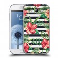 Дизайнерский пластиковый чехол для Samsung Galaxy Grand Тропические принты