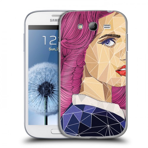 Дизайнерский пластиковый чехол для Samsung Galaxy Grand Винтажные портреты