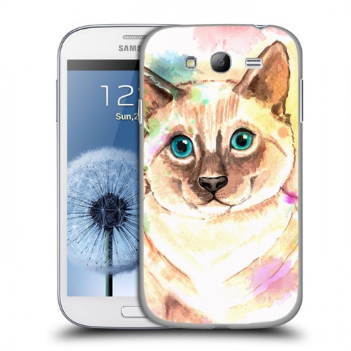 Дизайнерский пластиковый чехол для Samsung Galaxy Grand Живописные животные