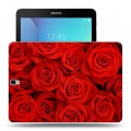 Дизайнерский силиконовый чехол для Samsung Galaxy Tab S3 Розы