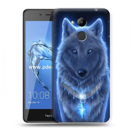 Дизайнерский пластиковый чехол для Huawei Honor 6C Pro Волки