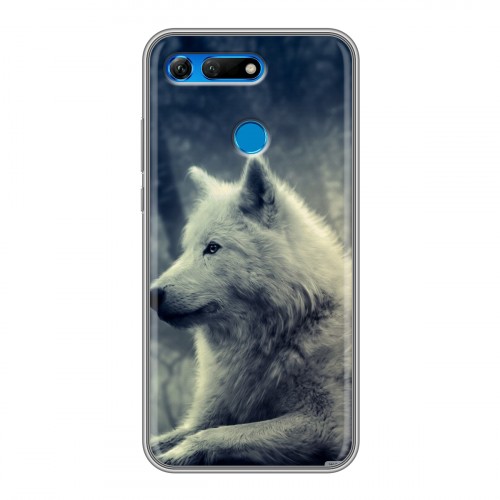 Дизайнерский силиконовый чехол для Huawei Honor View 20 Волки