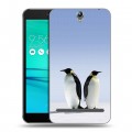 Дизайнерский пластиковый чехол для ASUS ZenFone Go ZB690KG Пингвины