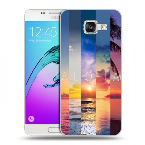 Дизайнерский силиконовый чехол для Samsung Galaxy A5 (2016) Креатив дизайн