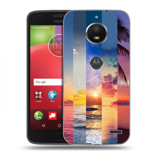 Дизайнерский пластиковый чехол для Motorola Moto E4 Креатив дизайн