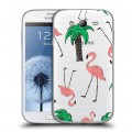 Полупрозрачный дизайнерский пластиковый чехол для Samsung Galaxy Grand Летние принты