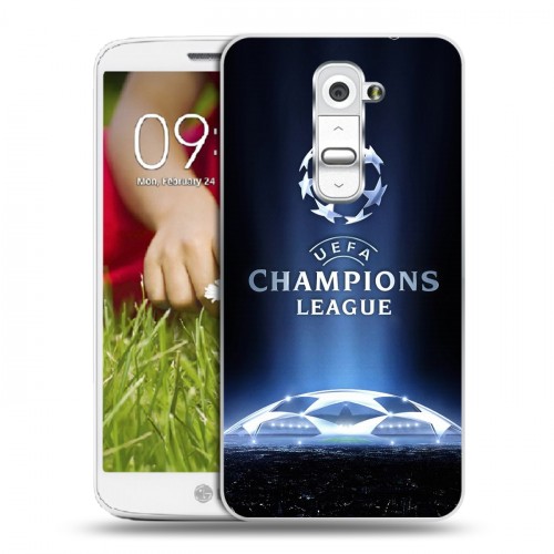 Дизайнерский пластиковый чехол для LG Optimus G2 mini лига чемпионов