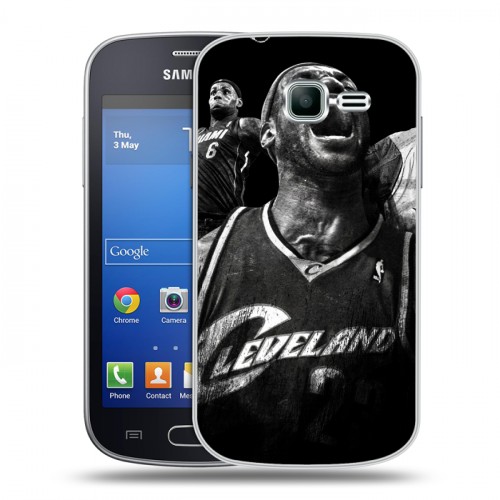 Дизайнерский пластиковый чехол для Samsung Galaxy Trend Lite НБА