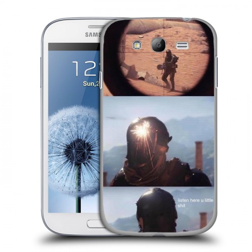 Дизайнерский пластиковый чехол для Samsung Galaxy Grand Battlefield