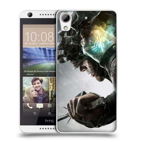 Дизайнерский силиконовый чехол для HTC Desire 626 Dishonored 2