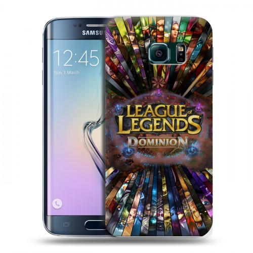 Дизайнерский пластиковый чехол для Samsung Galaxy S6 Edge League of Legends