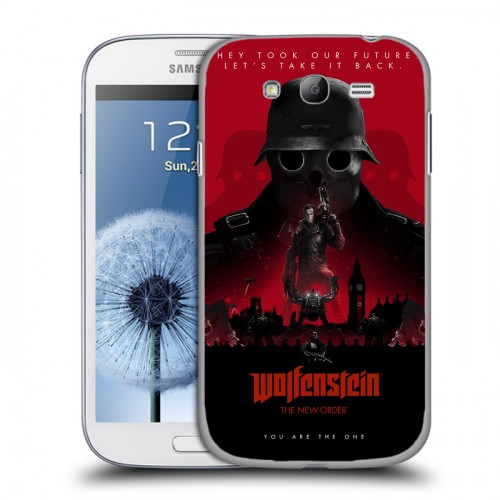 Дизайнерский пластиковый чехол для Samsung Galaxy Grand Wolfenstein