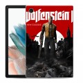 Дизайнерский силиконовый чехол для Samsung Galaxy Tab A8 10.5 (2021) Wolfenstein