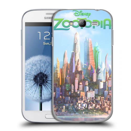 Дизайнерский пластиковый чехол для Samsung Galaxy Grand Зверополис