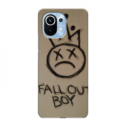 Дизайнерский силиконовый чехол для Xiaomi Mi 11 Fall Out Boy