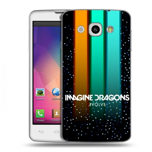 Дизайнерский пластиковый чехол для LG L60 Imagine Dragons