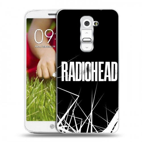 Дизайнерский пластиковый чехол для LG Optimus G2 mini RadioHead