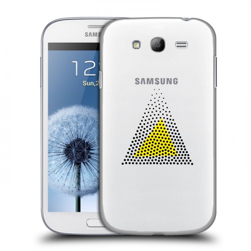 Полупрозрачный дизайнерский пластиковый чехол для Samsung Galaxy Grand Абстракции 1