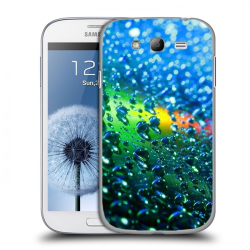 Дизайнерский пластиковый чехол для Samsung Galaxy Grand Абстракции Капли