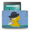 Дизайнерский пластиковый чехол для Google Nexus 9 Симпсоны
