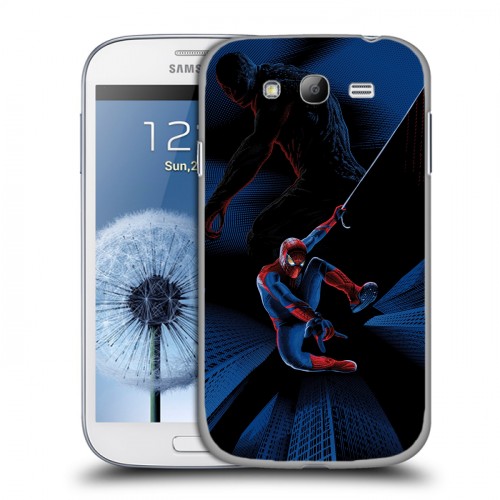 Дизайнерский пластиковый чехол для Samsung Galaxy Grand Человек -паук