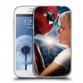 Дизайнерский пластиковый чехол для Samsung Galaxy Grand Человек -паук