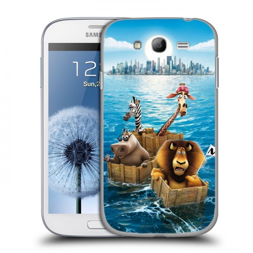 Дизайнерский пластиковый чехол для Samsung Galaxy Grand Мадагаскар