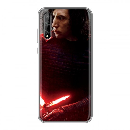Дизайнерский силиконовый чехол для Huawei Y8p Star Wars : The Last Jedi