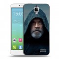 Дизайнерский силиконовый чехол для Alcatel One Touch Idol Star Wars : The Last Jedi