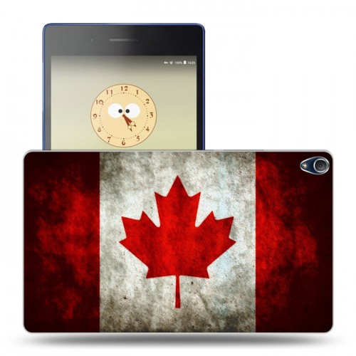 Дизайнерский силиконовый чехол для Lenovo Tab 3 8 Plus флаг канады