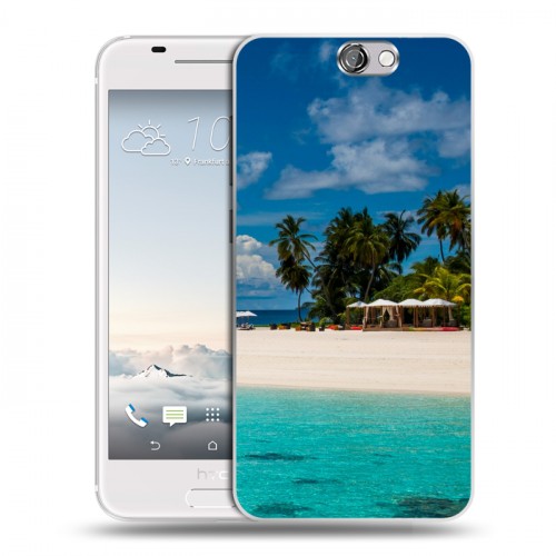 Дизайнерский пластиковый чехол для HTC One A9 пляж