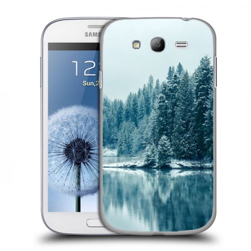 Дизайнерский пластиковый чехол для Samsung Galaxy Grand зима